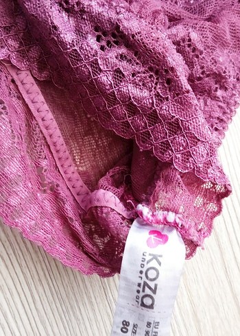 Pembe Bohem Midi Dantel Sütyen - Görsel 6