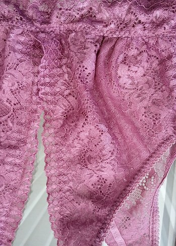 Pembe Bohem Midi Dantel Sütyen - Görsel 4