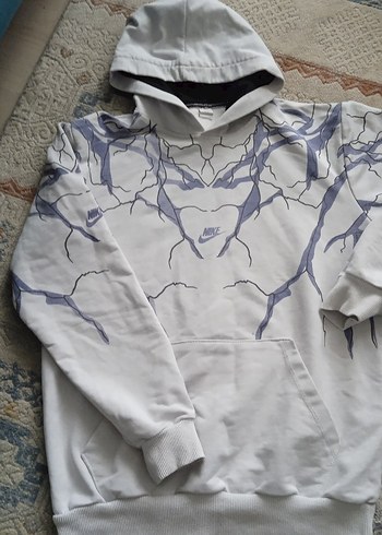 Sarı Siyah Kapüşonlu Fermuarlı Erkek Sweatshirt - Görsel 3