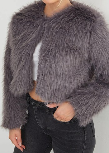 kürk ceket - Görsel 2