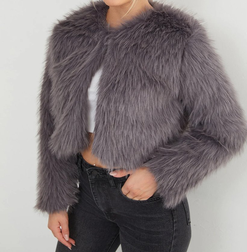 kürk ceket - Görsel 2