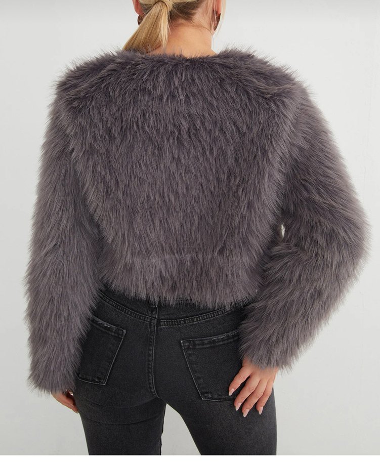 kürk ceket - Görsel 3