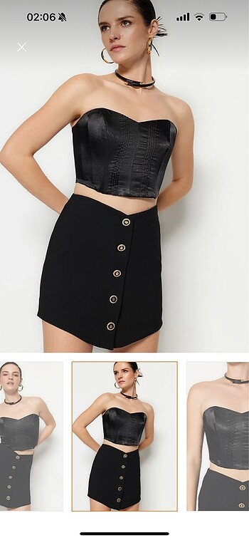 xs Beden Trendyol crop