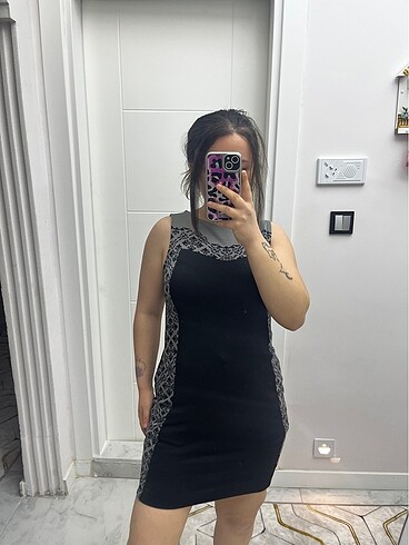 H&M Siyah elbise