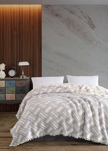 Çift kişilik yatak örtüsü - Görsel 3