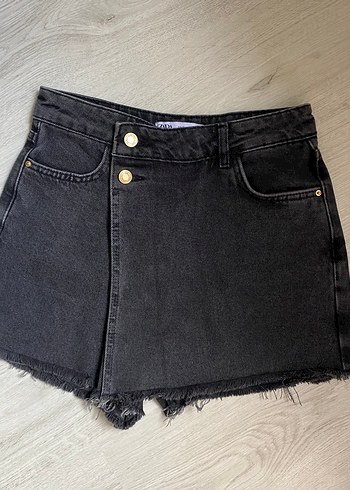 Zara Denim Şort Etek