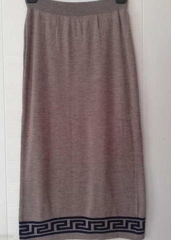 Triko Uzun Tesettür Etek - Görsel 2