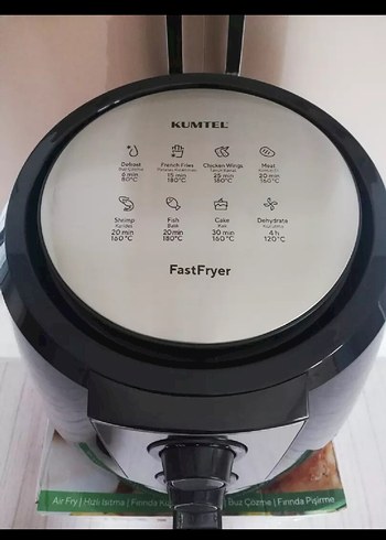 Sıfır Ayarında Kumtel 8.5 Litre Airfryer Ve Fastfryer - Görsel 3