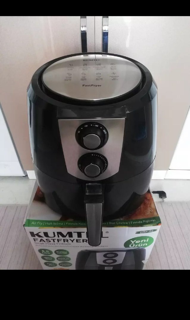 Sıfır Ayarında Kumtel 8.5 Litre Airfryer Ve Fastfryer - Görsel 2