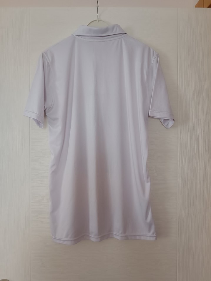 Naim Süleymanoğlu Baskılı Beyaz Polo Yaka T-shirt - Görsel 3