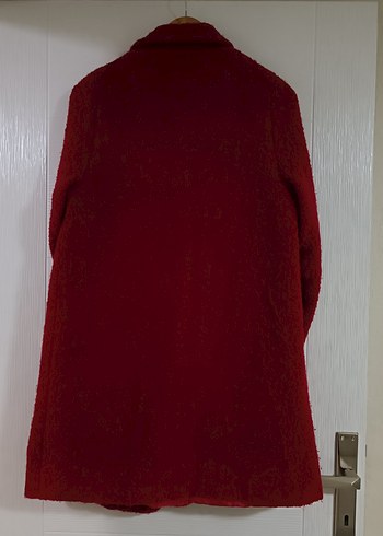 Kırmızı Kaban Ceket - Görsel 2