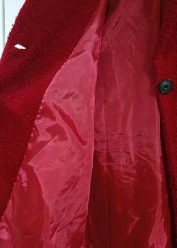 Kırmızı Kaban Ceket - Görsel 3