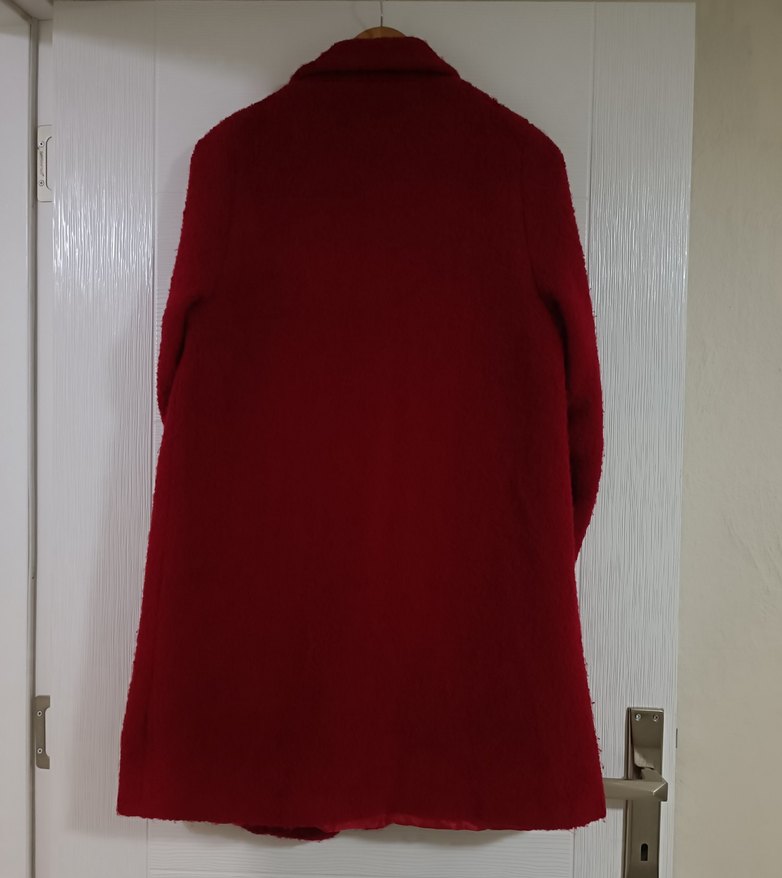 Kırmızı Kaban Ceket - Görsel 2