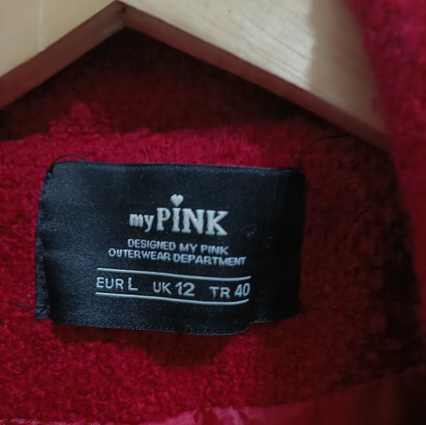 Kırmızı Kaban Ceket - Görsel 4