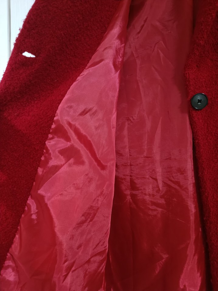 Kırmızı Kaban Ceket - Görsel 3