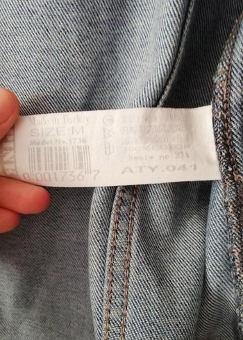 Kot Denim Ceket - Görsel 5