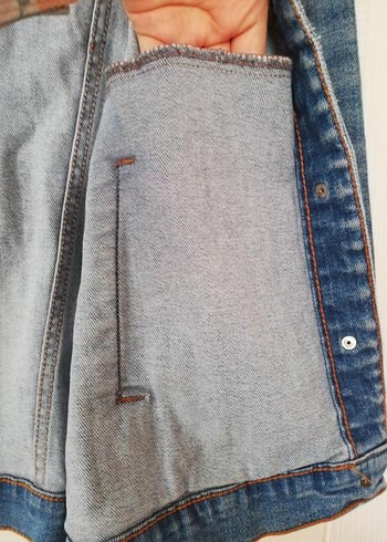 Kot Denim Ceket - Görsel 3