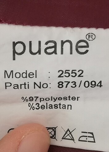 40 Beden bordo Renk Puane Bordo Renk Şık Ceket