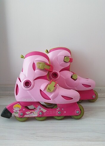 Decathlon Oxelo Markalı Pembe Paten