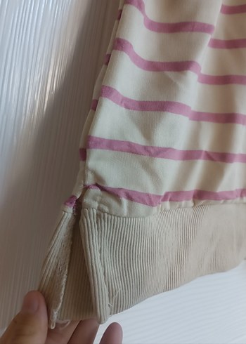 xl Beden Sıfır Çizgili Salaş Tunik