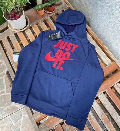 Nike Justdoit Lacivert Çocuk Sweatshirt
