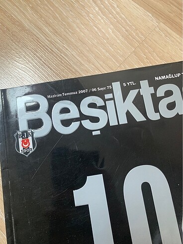  Beşiktaş Türkiye Kupası Şampiyonluk Dergisi
