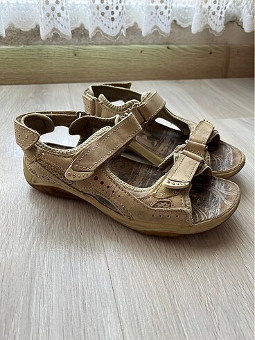 36 Beden camel Renk sandalet