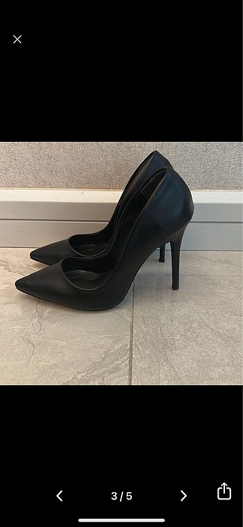 stiletto siyah
