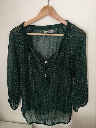 Pull&Bear ince tül bluz