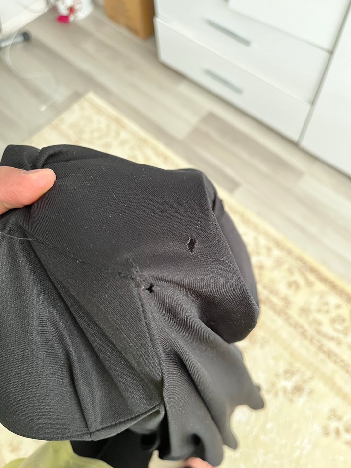 Siyah Uzun Kollu Drapeli Kadın Abiye Elbise - Görsel 4