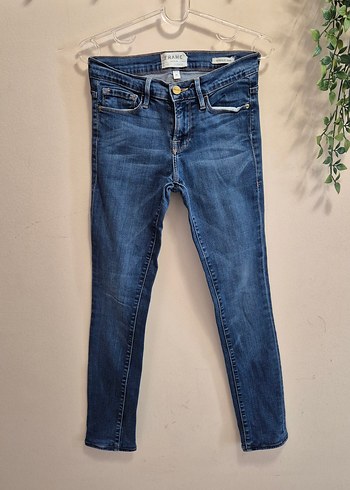 Diğer Frame Kadin Lacivert Denim Normal Boy Jean