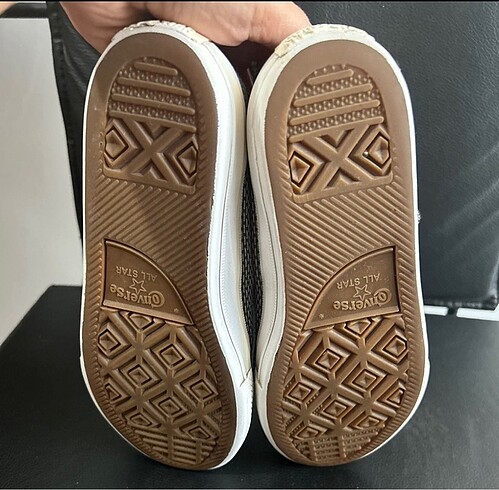 30 Beden gri Renk Çocuk orijinal converse