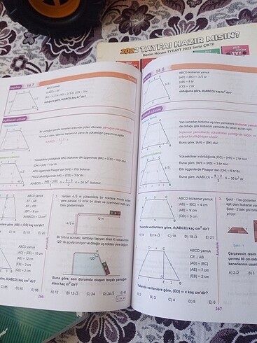  Beden Renk Tyt ayt geometri soru Bankası 