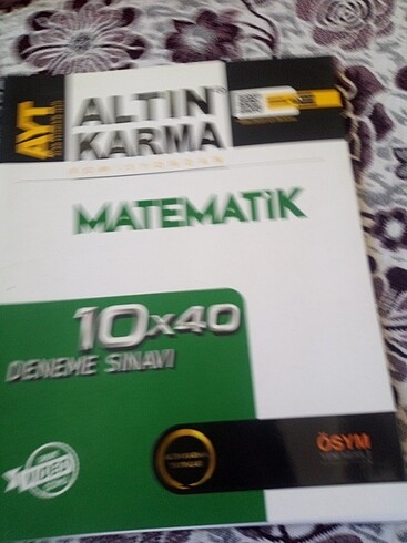 Ayt matematik branş deneme 