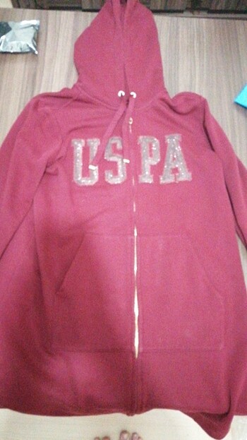 U.S polo assn orjinal kapüşonlu 