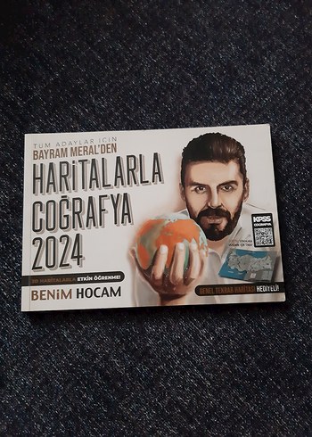 2024 Haritalarla Coğrafya Kitabı - Bayram Meral
