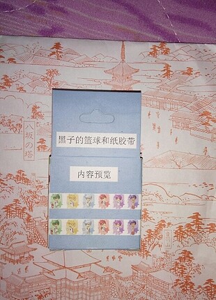  Kuroko no basket washi tape