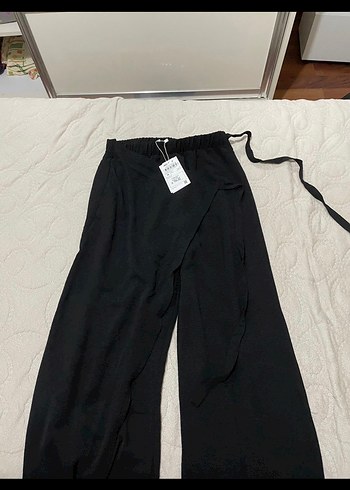 SİYAH KOTON KADIN PANTOLON