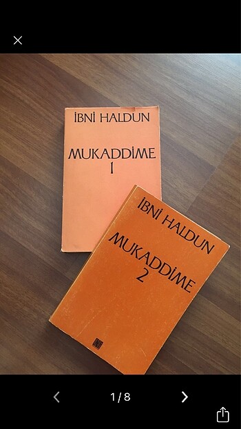 Mukaddime 2 cilt takım