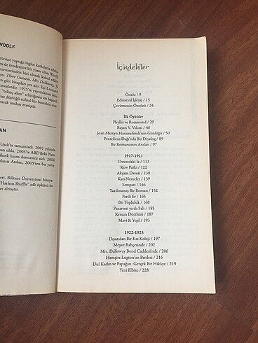  Virginia Woolf Bütün öyküleri