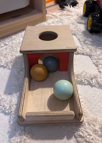 Renkli Ahşap Eğitici Oyuncak - Görsel 4