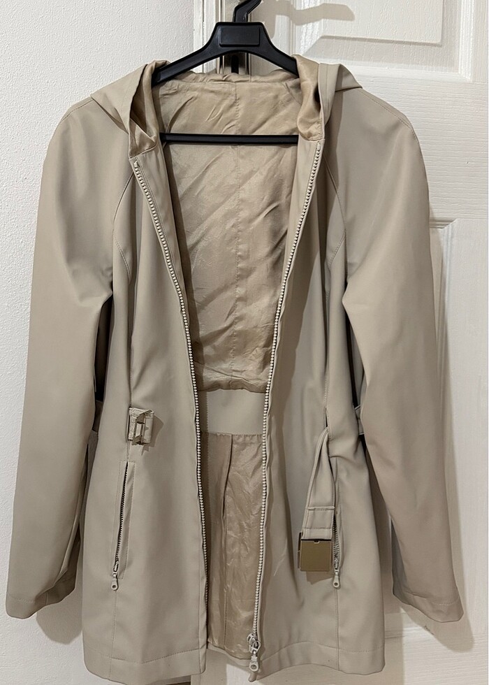 Gizmo astarlı trençkot yağmurluk - Görsel 3