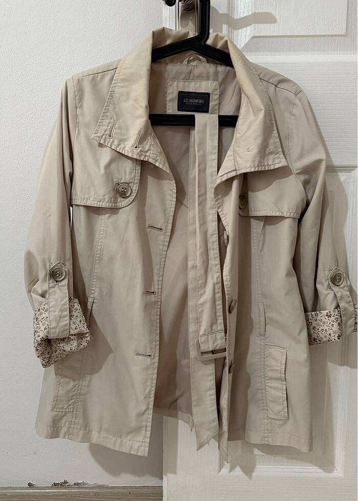 Lc waikiki trençkot kemerli - Görsel 5