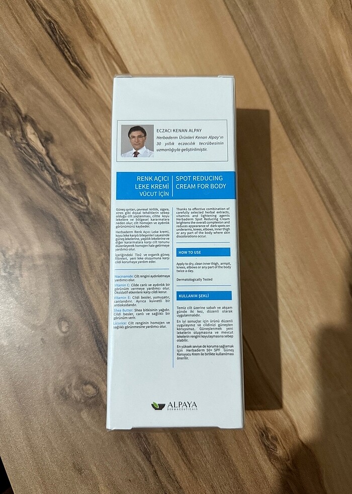 Herbaderm leke kremi - Görsel 3