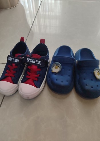 Erkek Çocuk Renkli Velcro Bağcıklı Ayakkabı