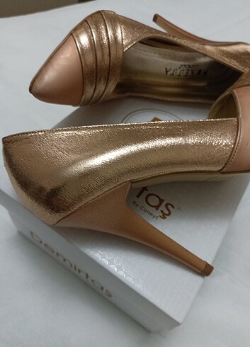 37 Beden #Bayan #dore #bakır renk #37 no stiletto #yeni