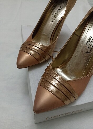 Mont Blanc #Bayan #dore #bakır renk #37 no stiletto #yeni
