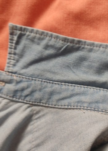 Kız çocuk kot gömlek - Görsel 6