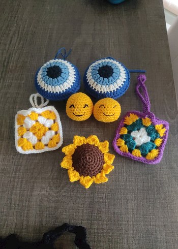 El Yapımı Bohem Örgü Süsler - Görsel 2