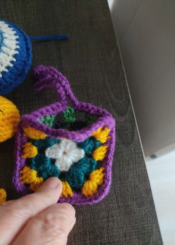 El Yapımı Bohem Örgü Süsler - Görsel 3